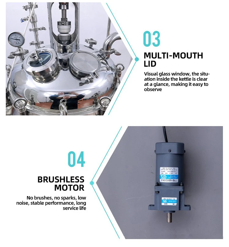 Stainless Steel Chemical Reactor