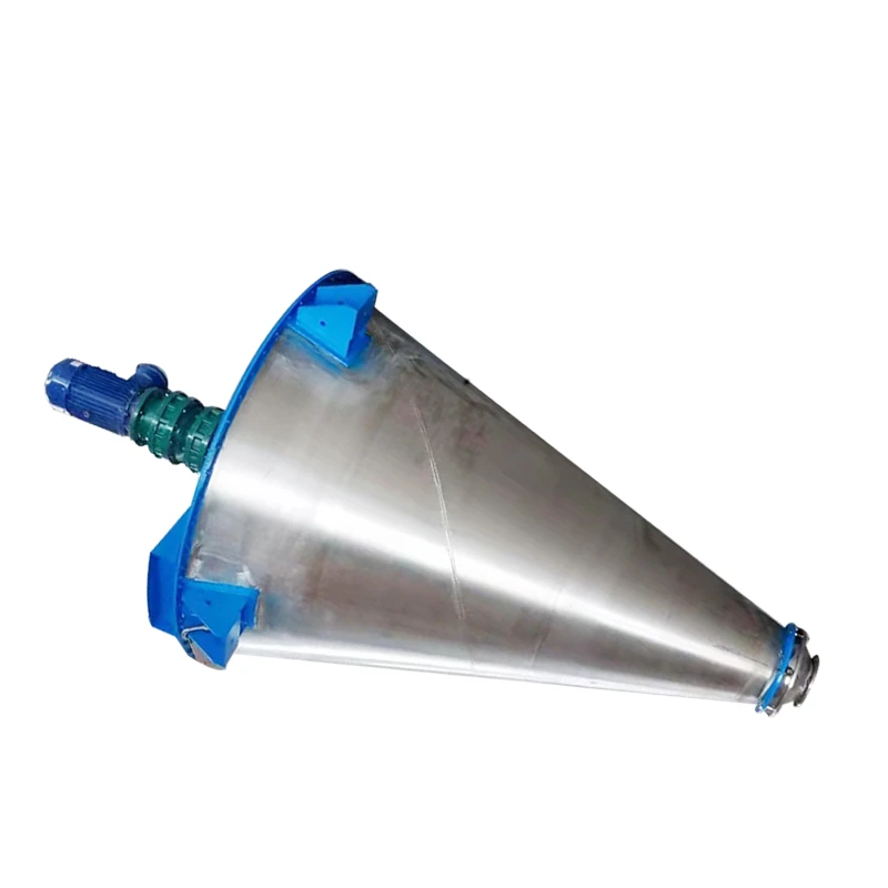 Miscelatore verticale conico per polvere secca